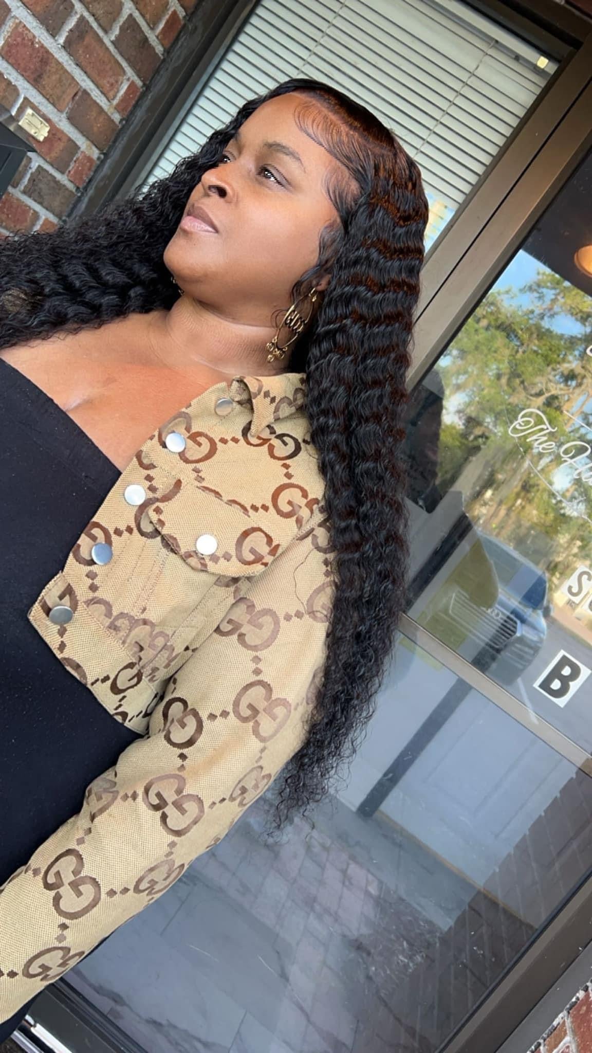 Deepwave Pre-made Wig